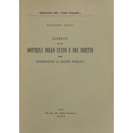 Elementi di una dottrina dello Stato e del diritto come introduzione al diritto pubblico