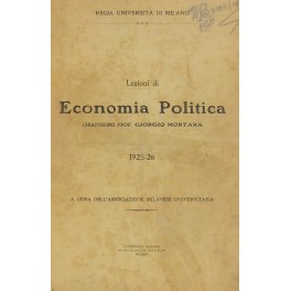 Lezioni di economia politica