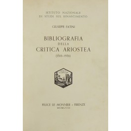 Bibliografia della critica ariostea (1510-1956)