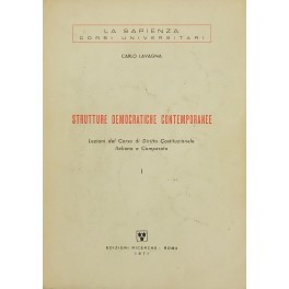 Strutture democratiche contemporanee. Lezioni del corso di diritto costituzionale italiano e comparato