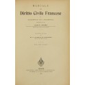 Manuale del diritto civile francese di Zachariae Von Lingenthal rimaneggiato da Carlo Crome. 