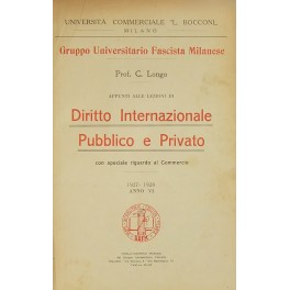 Appunti dalle lezioni di diritto internazionale