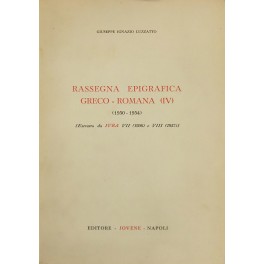 Rassegna epigrafica greco-romana