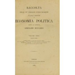 Il libro del nuovo mondo morale (Owen). Sistema delle contraddizioni economiche o filosofia della miseria (Proudhon).