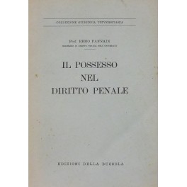 Il possesso nel diritto penale