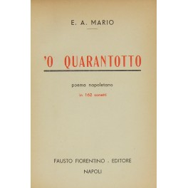 'O quarantotto. Poema napoletano in 162 sonetti