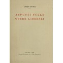 Appunti sulle opere liberali