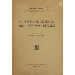 Le dottrine generali del processo penale