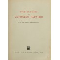 Studi in onore di Antonino Papaldo. Scritti di dir