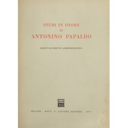 Studi in onore di Antonino Papaldo