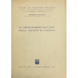 Le partecipazione agli utili nelle società di capitali