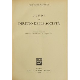 Studi di diritto delle società