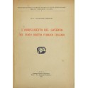 L'ordinamento del governo nel nuovo diritto pubblico italiano