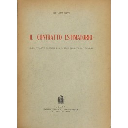 Il contratto estimatorio