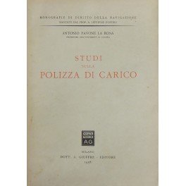 Studi sulla polizza di carico