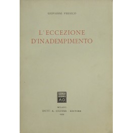 L'eccezione d'inadempimento