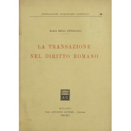 La transazione nel diritto romano