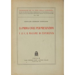 La prova civile per presunzioni e le c.d. massime di esperienza