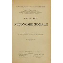 Principes d'economie sociale. 