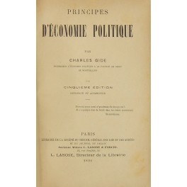 Principes d'economie politique