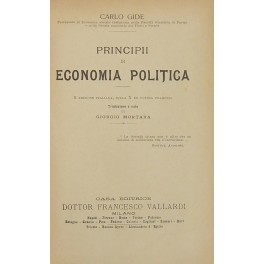 Principii di economia politica