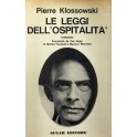 Le leggi dell'ospitalità. Romanzo. 