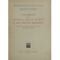 Lineamenti della storia delle fonti e del diritto