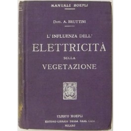 L'influenza dell'elettricità sulla vegetazione e sui prodotti delle industrie agrarie
