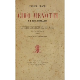 Ciro Menotti e i suoi compagni