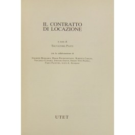 Il contratto di locazione. 