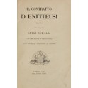 Il contratto d'enfiteusi + Collezione di leggi e ordinamenti 