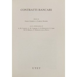 Contratti bancari