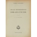 Sulle interdizioni israelitiche. 