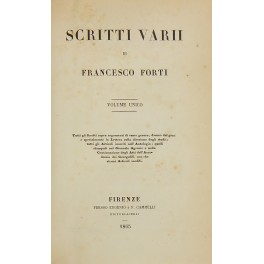 Scritti varii