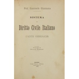 Sistema di Diritto Civile Italiano