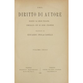 Del diritto di autore 