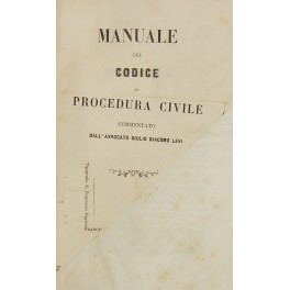 Manuale del codice di procedura civile commentato