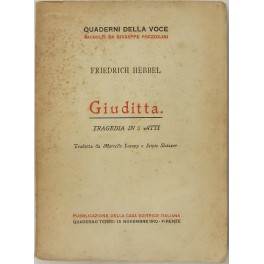 Giuditta. Tragedia in 5 atti