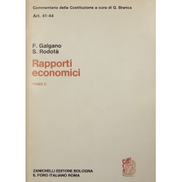 Rapporti economici. Tomo II - Art. 41-44