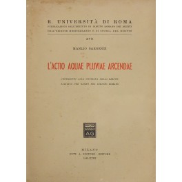 L'actio aquae pluviae arcendae