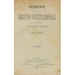 Elementi di diritto costituzionale