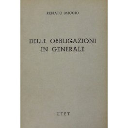 Delle obbligazioni in generale