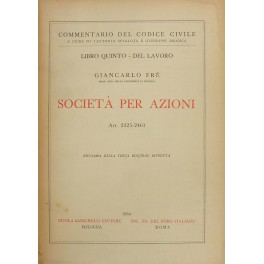 Società per azioni. Art. 2325-2461