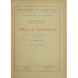 Della impresa. Disciplina delle attività professionali. Impresa in generale. Art. 2060-2134