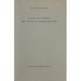 Saggi di storia del diritto commerciale