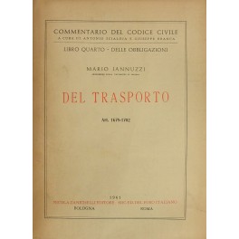 Del trasporto. Art. 1678-1702