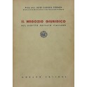 Il negozio giuridico nel diritto privato italiano