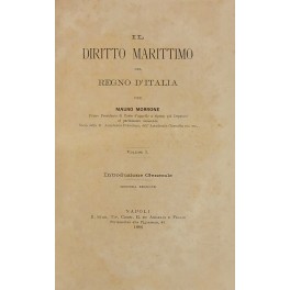 Il diritto marittimo del Regno d'Italia