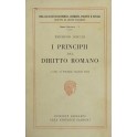 I principii del diritto romano. A cura di Vincenzo Arangio Ruiz