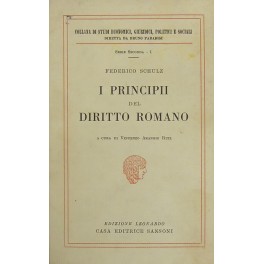 I principii del diritto romano